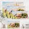 Designart - View of Old Polish City In Nature - Traditional Canvas Wall Art Print